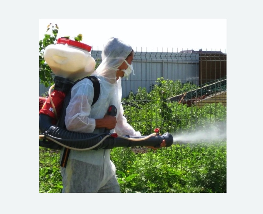 Акарицидная обработка территории в Кондрово